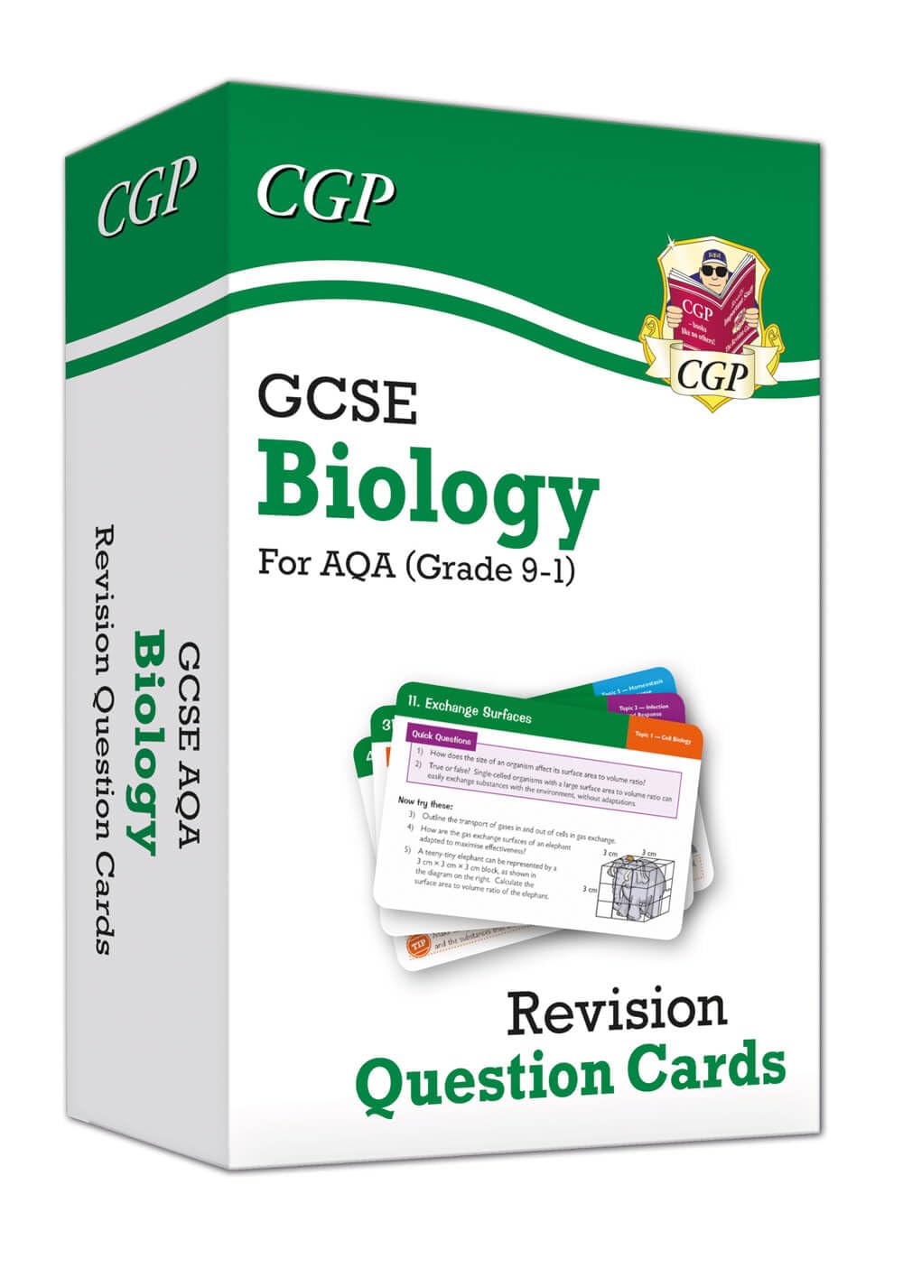 GCSE Biology AQA Revision Question Cards – Q&A cards for quick practice: for the 2027 and 2028 exams (CGP AQA GCSE Biology)