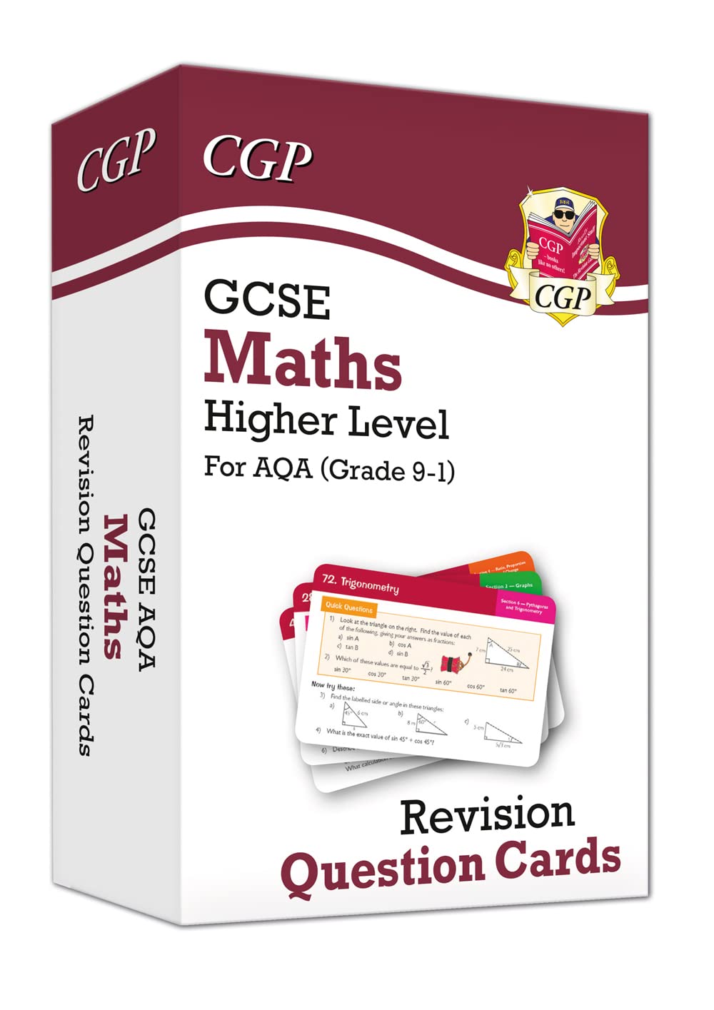 GCSE Maths AQA Revision Question Cards – Higher: for the 2027 and 2028 exams (CGP AQA GCSE Maths)