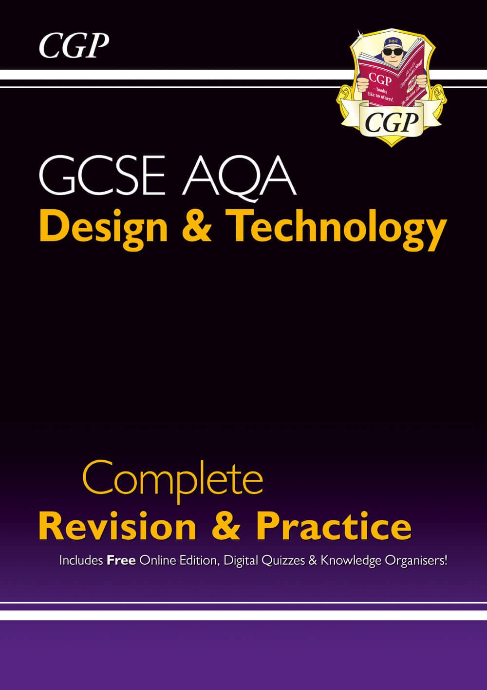 GCSE Design & Technology AQA Complete Revision & Practice (with Online Edition and Quizzes): perfect for the 2027 and 2028 exams (CGP AQA GCSE D&T)