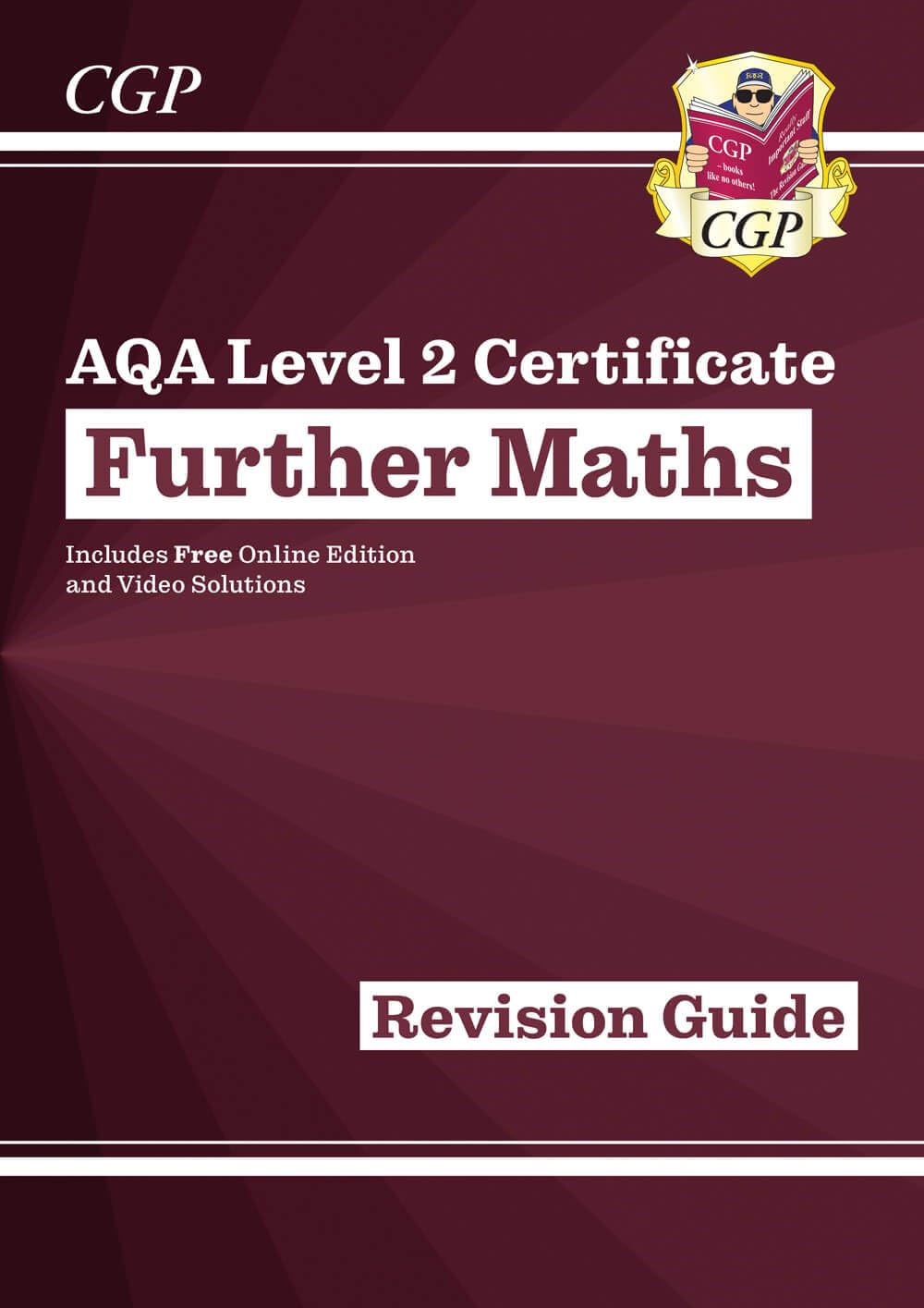 AQA Level 2 Certificate in Further Maths: Revision Guide (with Online Edition and Videos):perfect for the 2027 and 2028 exams (CGP Level 2 Further Maths)