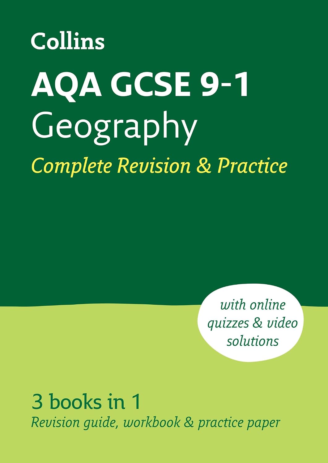 AQA GCSE 9-1 Geography Complete Revision & Practice: Ideal for the 2027 and 2028 exams includes online edition, quizzes and video solutions (Collins GCSE Grade 9-1 Revision)