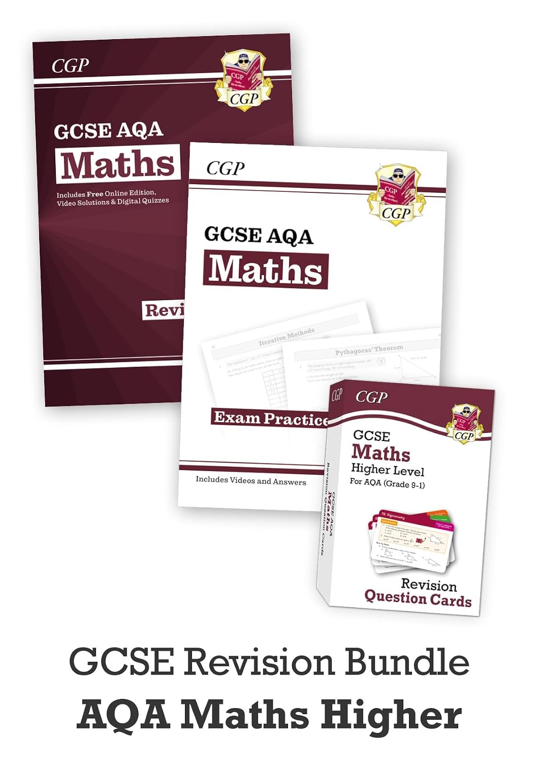GCSE Maths AQA: Revision Bundle – Higher (for the 2027 and 2028 exams) (CGP GCSE Maths 9-1 Revision)