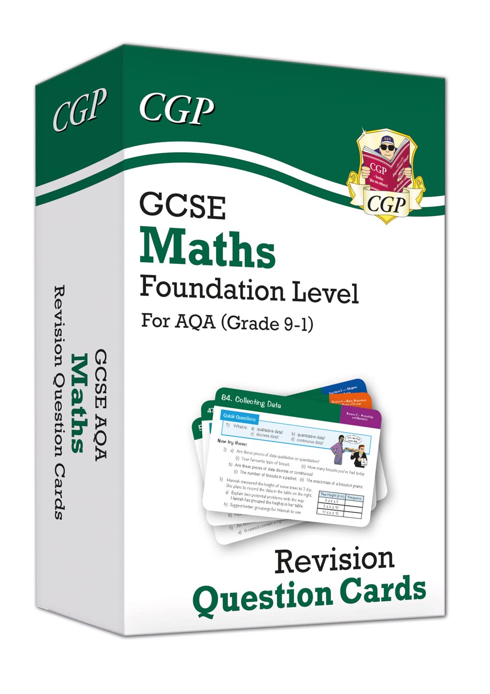 GCSE Maths AQA Revision Question Cards – Foundation: for the 2027 and 2028 exams (CGP AQA GCSE Maths)