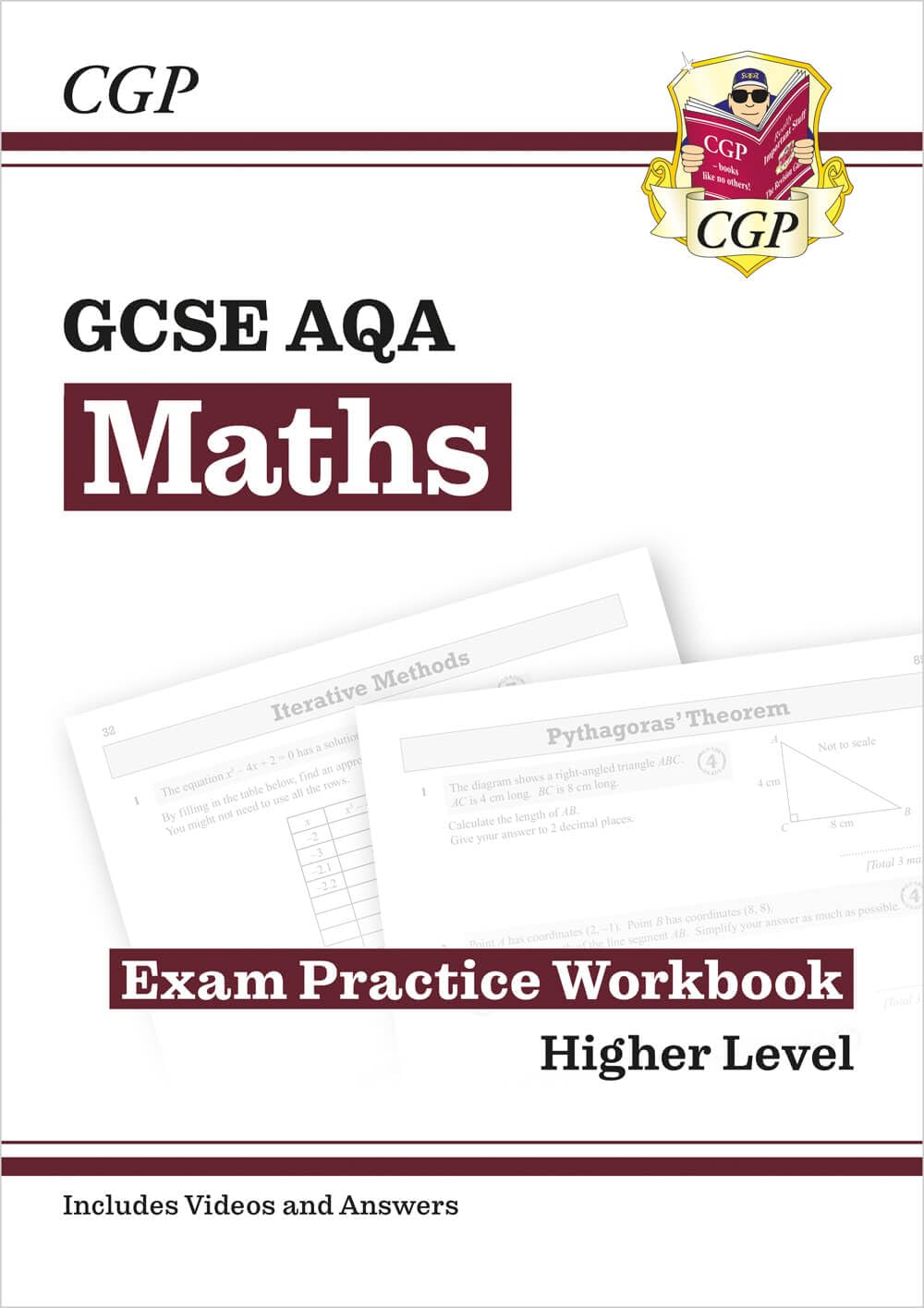 GCSE Maths AQA Exam Practice Workbook: Higher – includes Video Solutions and Answers: for the 2027 and 2028 exams