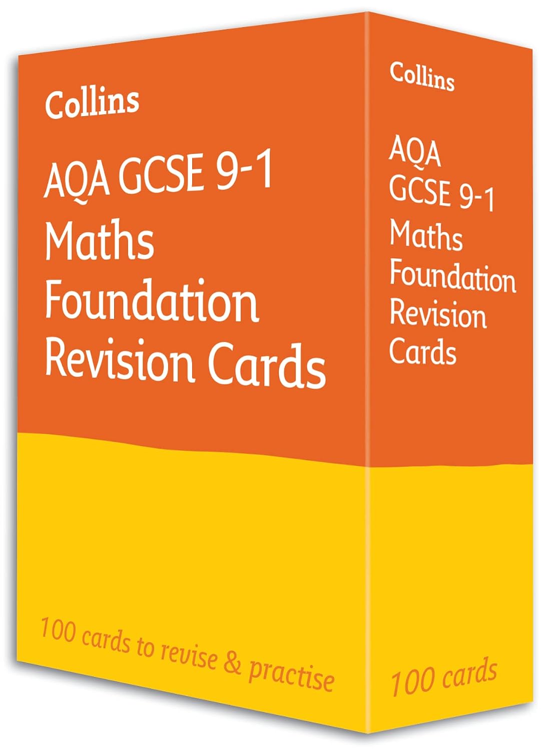 AQA GCSE 9-1 Maths Foundation Revision Cards: Ideal for the 2027 and 2028 exams (Collins GCSE Grade 9-1 Revision)