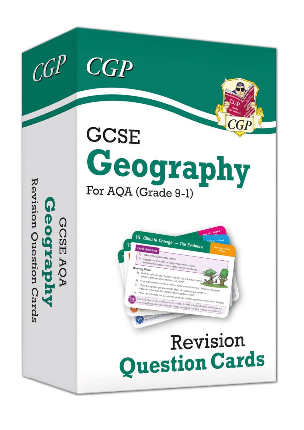 GCSE Geography AQA Revision Question Cards: for the 2027 and 2028 exams (CGP AQA GCSE Geography)