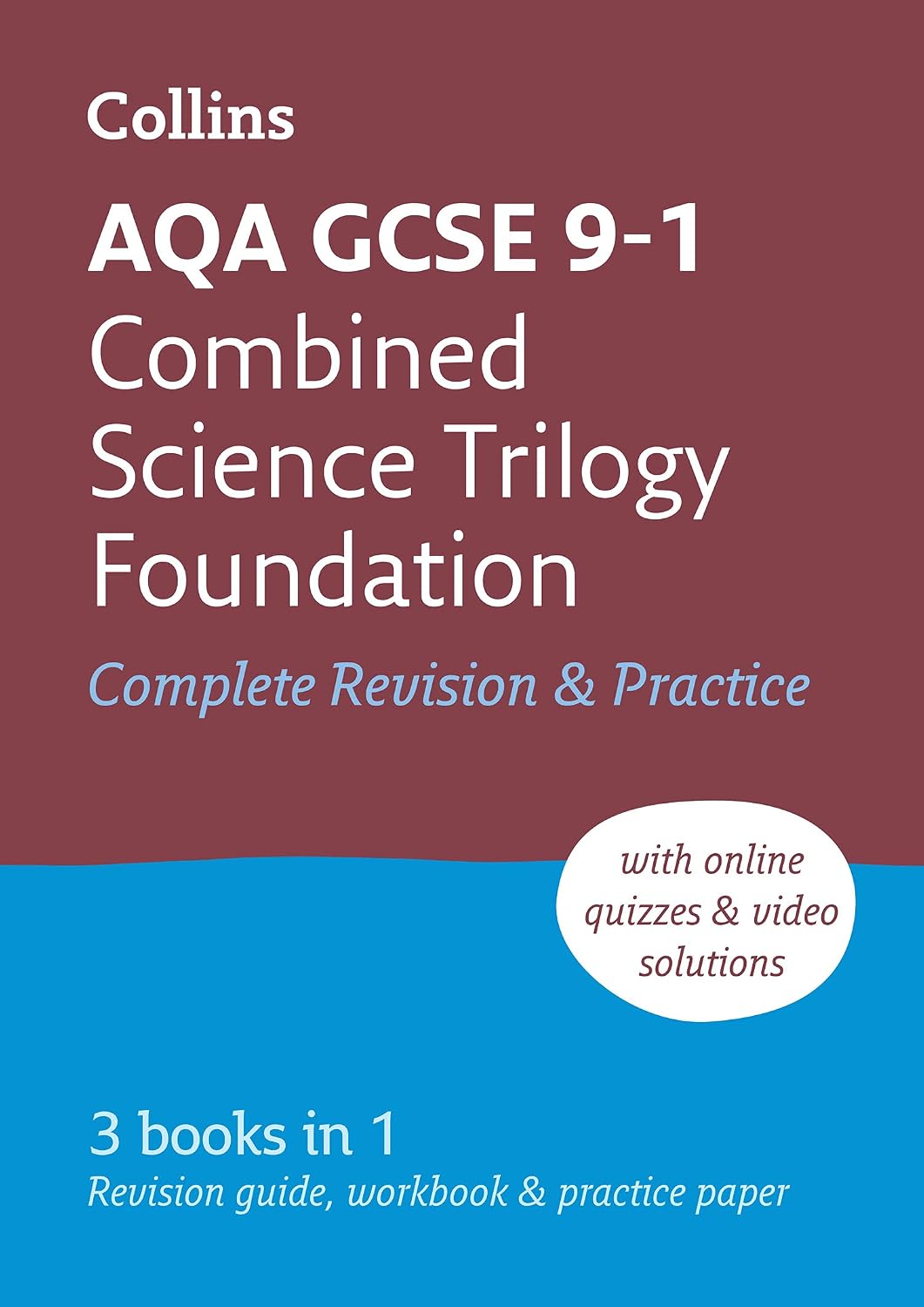 AQA GCSE 9-1 Combined Science Foundation Complete Revision and Practice: Ideal for the 2027 and 2028 exams includes online edition, quizzes and video solutions